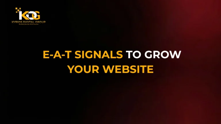 E-A-T Signals to Grow Your Website